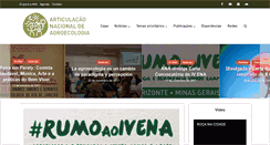 Desktop Screenshot of agroecologia.org.br